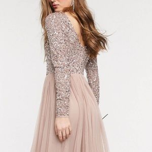 maxi dresses, hand embellishment, and prom styles